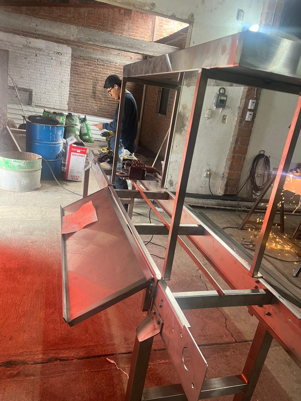 Fabricación de estructura metálica